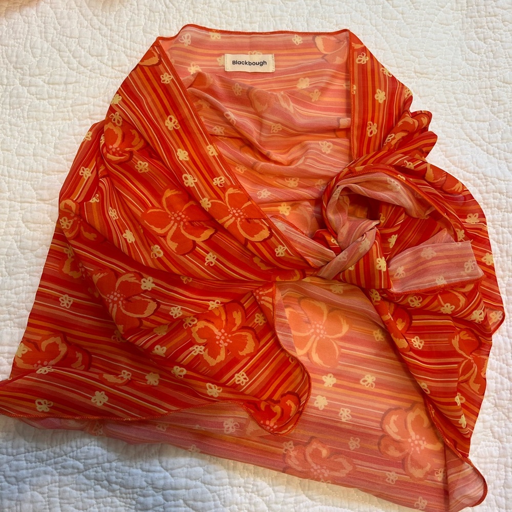 Blackbough Orange Floral Bikini - Picture 4 of 4